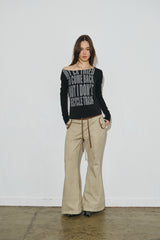 ag cotton pants (beige)