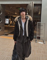 ケールレールピグメントワイドパンツ