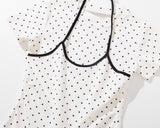 Daria Dot Halter Layered Tee
