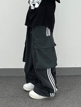 ナイロン トラック カーゴ パンツ