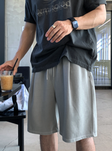 Look Wibird Supima Pigment Bermuda Pin Tuck Shorts
