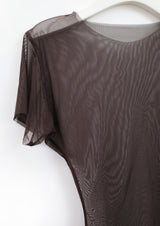 S-curve Mesh t-shirt