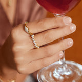 パヴェスパークル 925 シルバーリング R061-05G