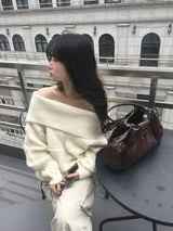オフダイヤニット