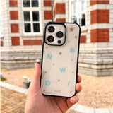 【MADE】レトロ トーキョーグレーアイボリー iPhoneケース [Glossy Glass/Magsafe]