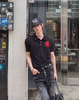 ホース ナンバリング PK ショートスリーブ カラー Tシャツ