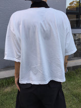 オーバークロップベーシック半袖Tシャツ 3C