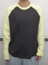 Raglan Contrast Long Sleeve T-Shirt (5 Colors)