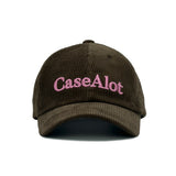  Corduroy ball cap - brown