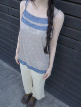 butterfly lace sleeveless