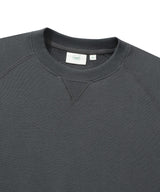 Women’s Oversized Raglan Heavy Terry Sweatshirt Charcoal