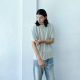 ナチュラル コットン リラックスド Tシャツ