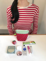 【お気に入り追加で応募】love berry pouch