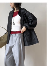 [Unisex] ダイド バレル ワイド デニム パンツ