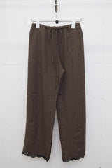 Under Lace Banding Pants (Brown)
