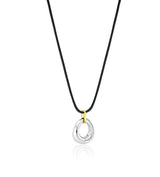 26SS★ [Premium Plating] H-Edition AB(C) Fluid String Necklace
