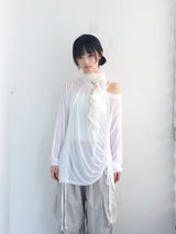 ライト テクスチャー シャーリング Tシャツ