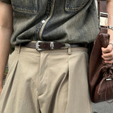 LMN Bolton 25 mm Cowhide Western Belt (3 colors)