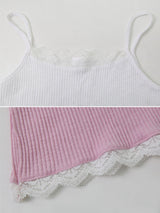 Sophie Lace Layered Strap Sleeveless (3color)