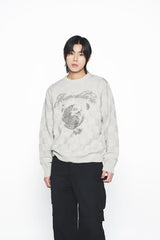 25SS ダメージウォッシュドワイドカーゴパンツ ブラック
