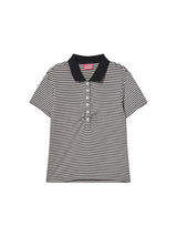 STRIPE COLLAR TEE (BEIGE)