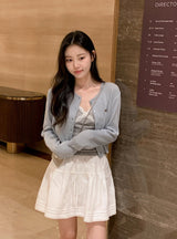 MR Dot Lace Layered Sleeveless (3color)