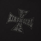 PIGMENT WASHING PRINTED SLEEVELESS - CHARCOAL   