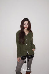 グラフィックニットショーツ