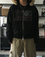 [Fleece] OW ラクーンフーデッドジップアップ (2C)