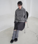 [fiebre] DOT WOOL SHORT COAT