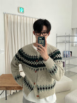 LMN Weavers Nordic Round Cardigan (3 colors)