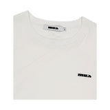 CUTTING CONSTRUCTION T-SHIRT [WHITE]