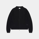 OWN Leaf Long Sleeve Knitwear Zip-Up (3 colors)