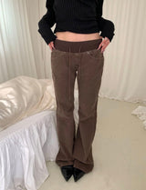 コーデュロイバンディングブーツカットパンツ(2color)