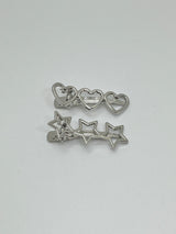 silver line hairpin