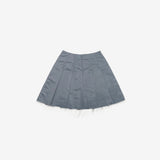 Puena Stud Damage Pleated Skirt