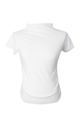 Half neck shirring T (3color)