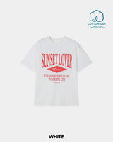 Sunset Printed Short Sleeve T