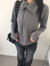 ダブル2WAYジップアップ (2color)