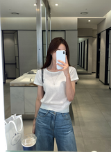 ステイ 536 リネンワイドデニムパンツ/ 1 color