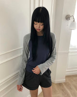 Miol Raglan Roll-Up T-Shirt