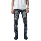 M1 Biker Patch Space Grey - Celana Jeans