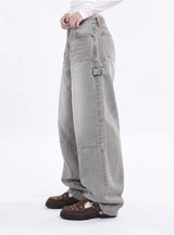 BTB : CURVE PANEL JEANS [GRAY CORE]