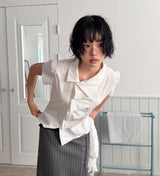 WAVE DRAPE SHIRT