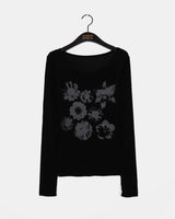 Bonto Flower Sheer T-Shirt