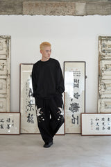 ヴィンテージ P. ダイイングカットアウトボックスTシャツ (Black)
