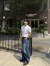 リメイバルーンデニムパンツ