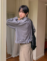Fears Tie ストラップクロップシャツ
