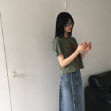 アルツフラワープリントクロップド半袖Tシャツ