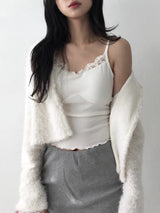 Lace Cap Tank Top